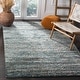preview thumbnail 5 of 49, SAFAVIEH Retro Lubomira Modern Abstract Rug 3' x 5' - Ivory/Turquoise - Rectangle