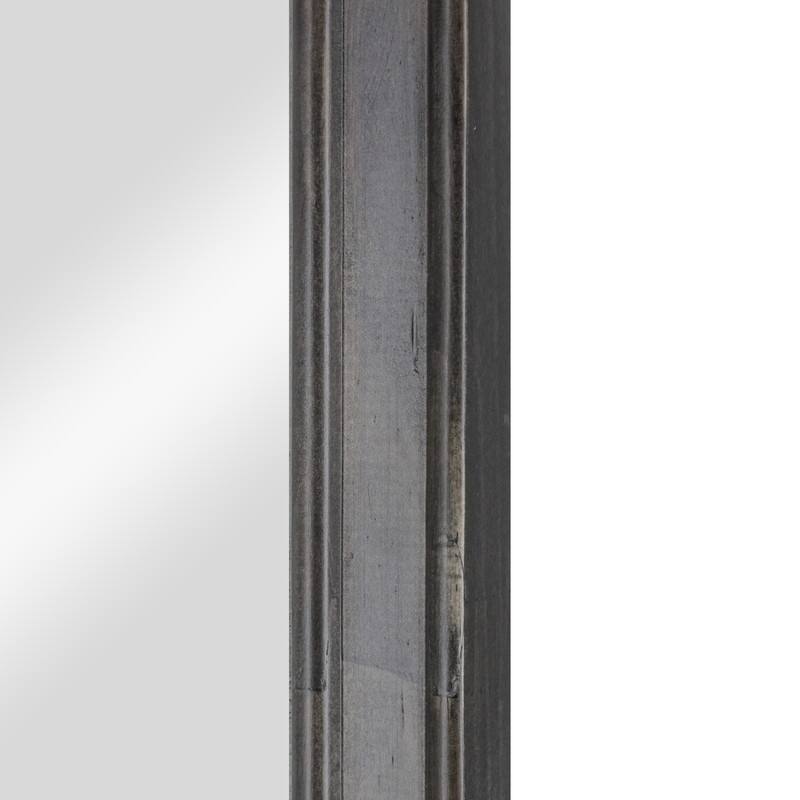 Pine Wooden Framed Standard Farmhouse Style Rectangle Wall Mirror