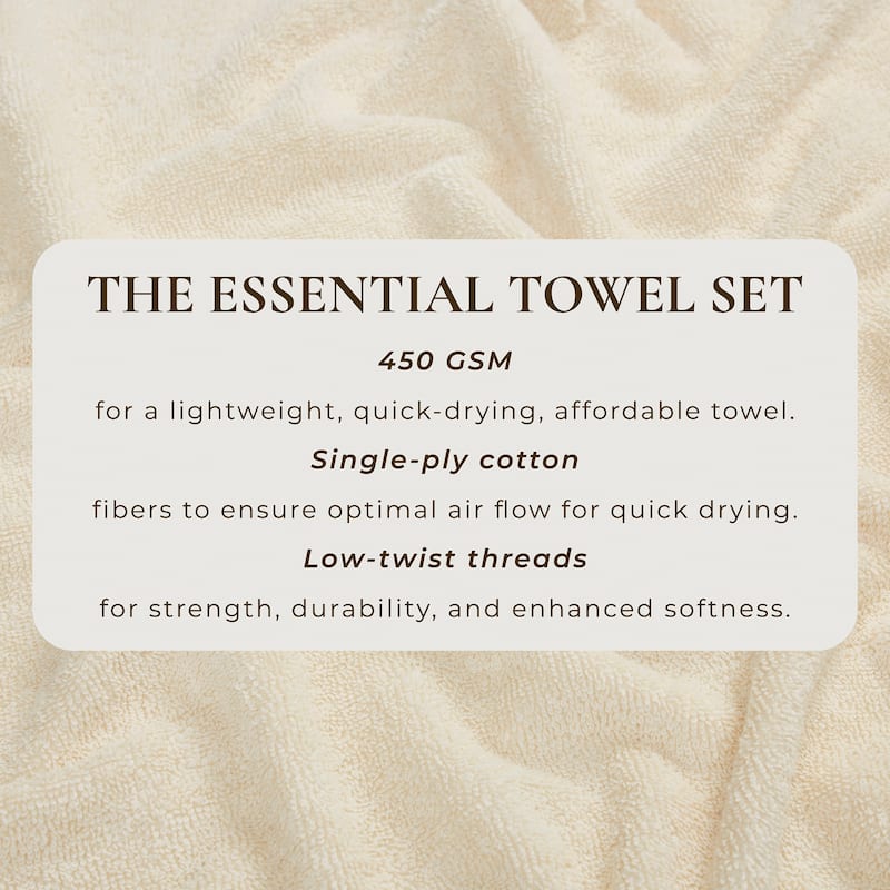 Linery & Co. Ringspun Cotton Bath Towel