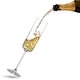 preview thumbnail 3 of 4, JoyJolt Claire European Crystal Champagne Glasses 5.7 oz Set of 2
