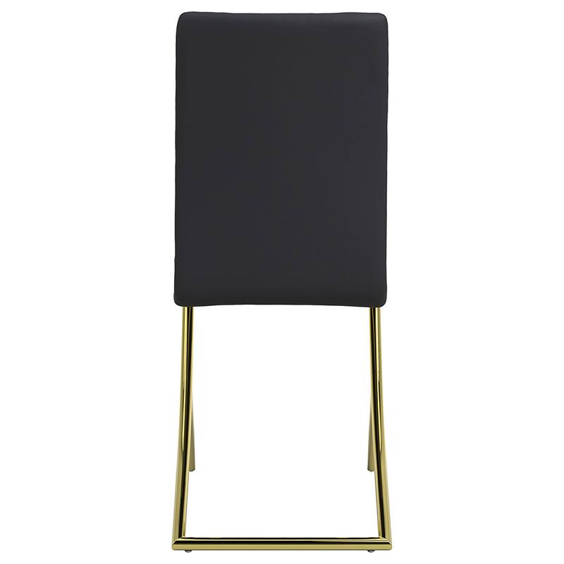 Carmelia Black Upholstered Dining Side Chair (Set of 4)