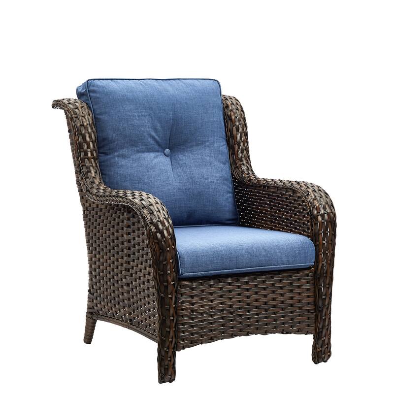 Gymojoy Outdoor Furniture Set Patio Wicker Chairs Set of 2