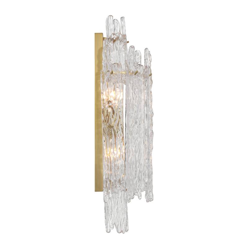Crystorama Lighting Group ACK-923 Ackerly 3 Light 20" Tall Wall Sconce