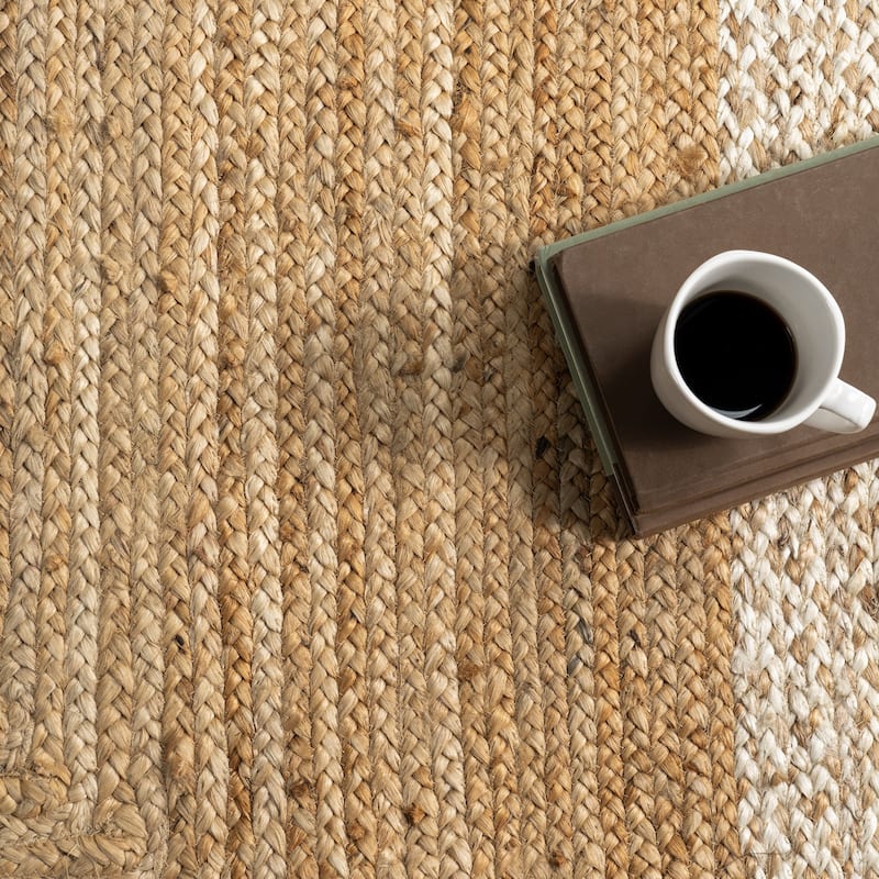 Nuloom Louisa Jute Bordered Area Rug