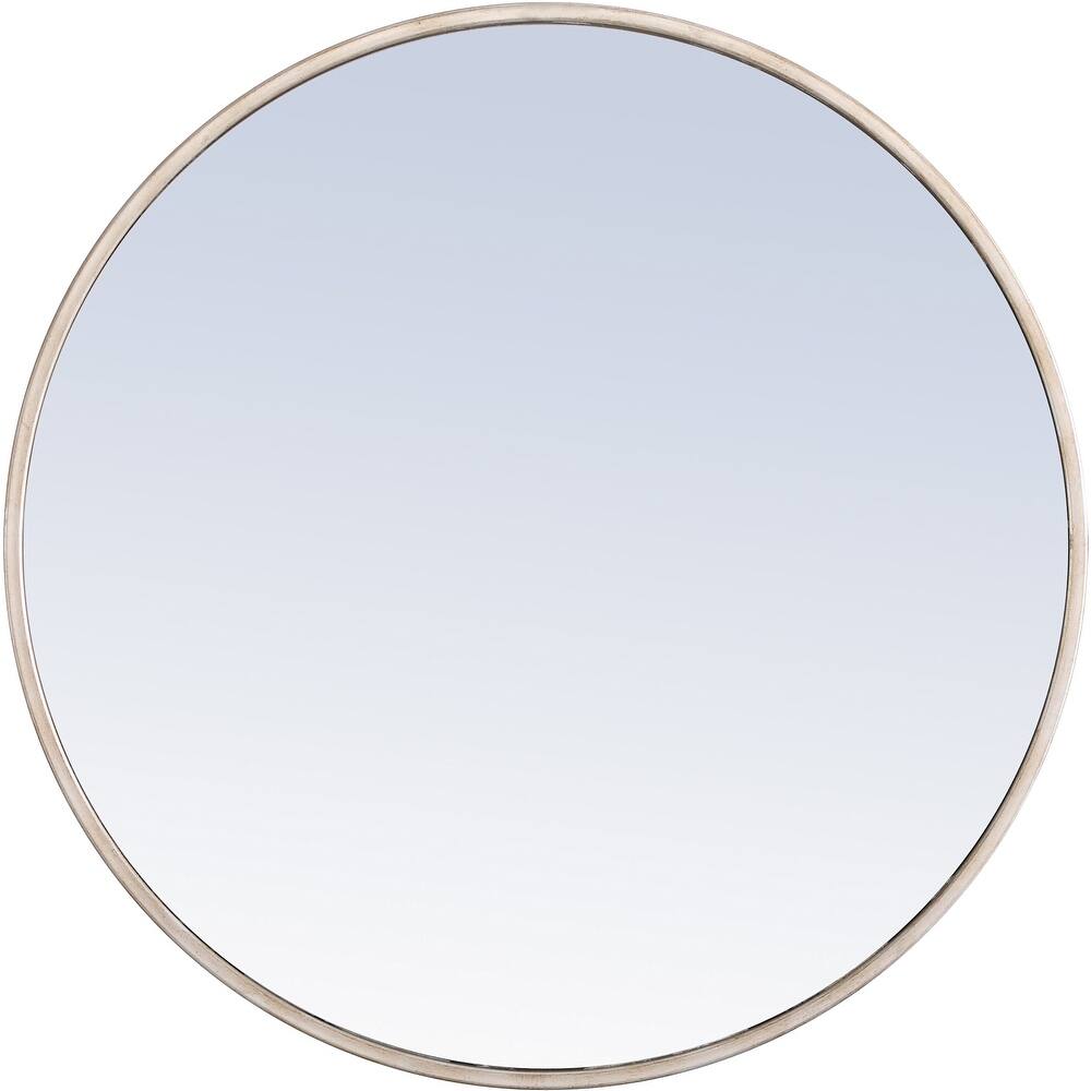 Elegant Lighting Eternity 24" Diameter Circular Metal Framed Wall