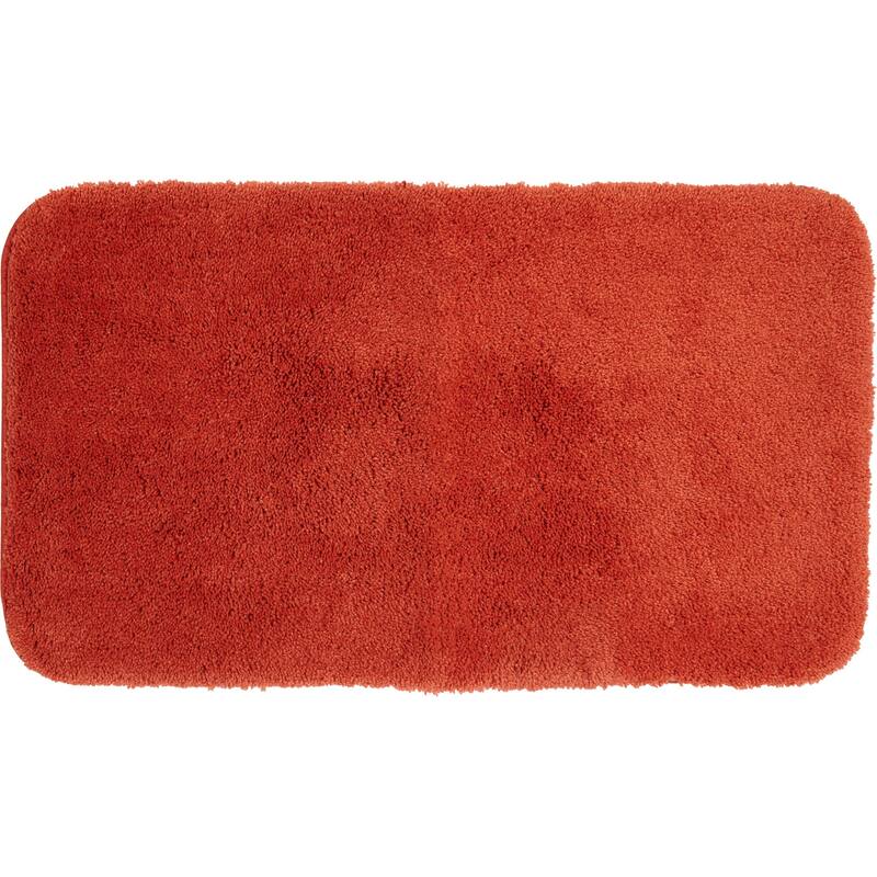 Mohawk Home Machine Washable Pure Perfection Solid Bath Rug - 1'8" x 5' - Orange