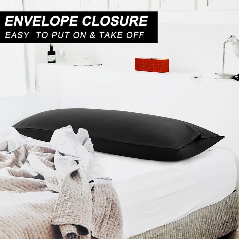 Body Pillowcase Soft 1800 Series Microfiber Long Pillow Cover