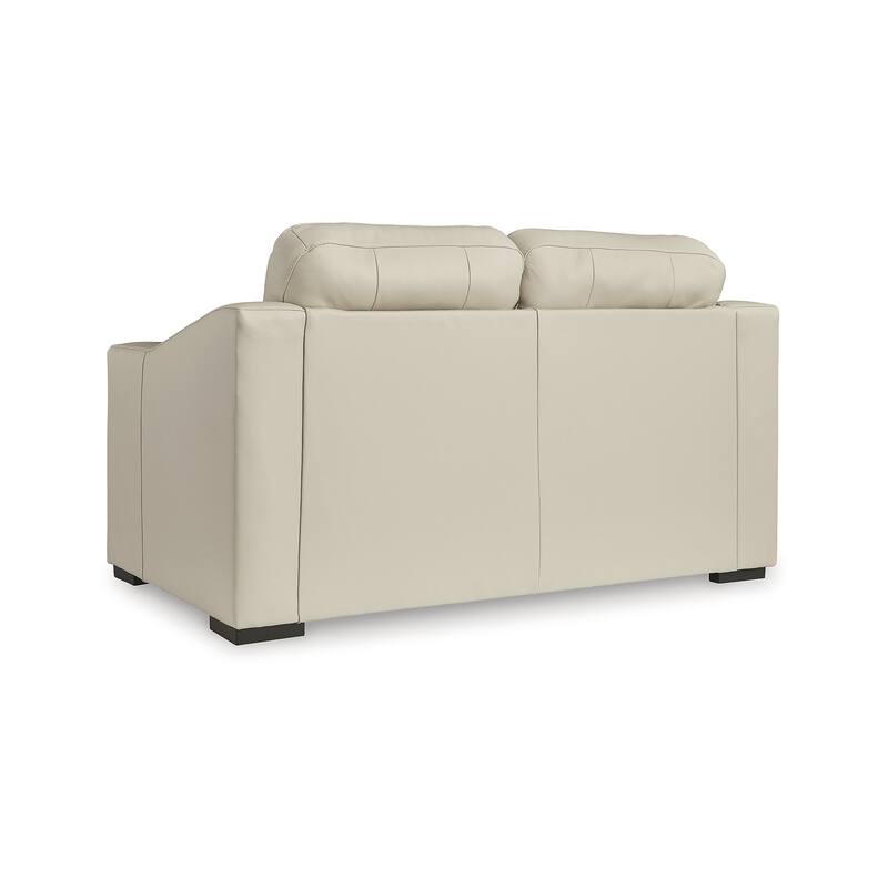 Signature Design by Ashley Treasure Trove Beige Loveseat - 67" W x 40" D x 40" H