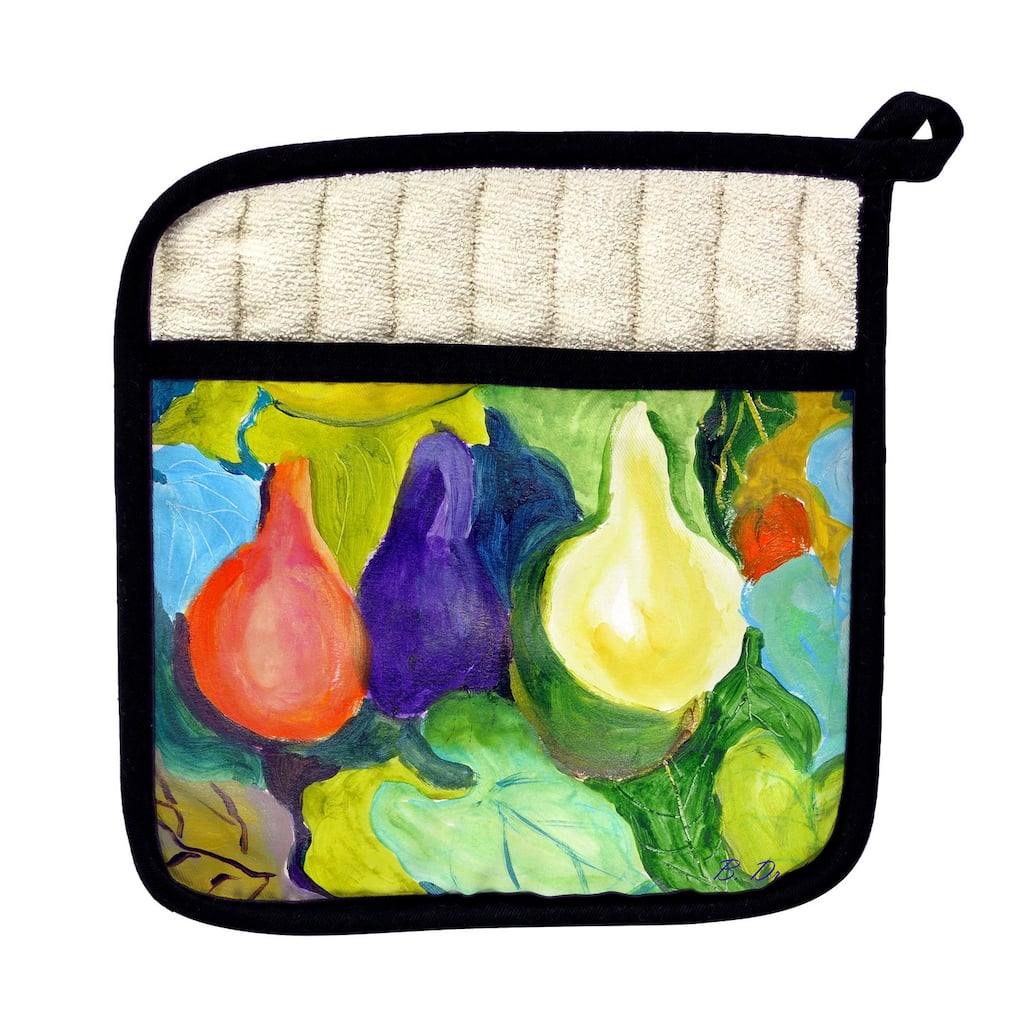 Gourds Pot Holder - 9x9