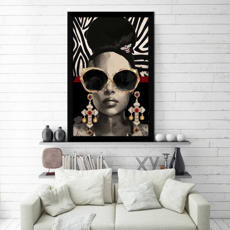"Afrique Model 4" by Jodi Print on Acrylic