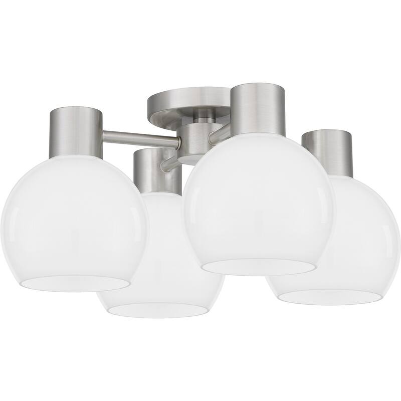Quoizel Semi-Flush Mount 4-Light Semi-Flush Mount - Brushed Nickel