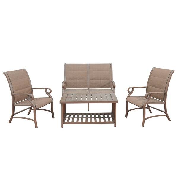 Shop 4 Pieces Patio Furniture Set Include Table On Sale Overstock 31864390