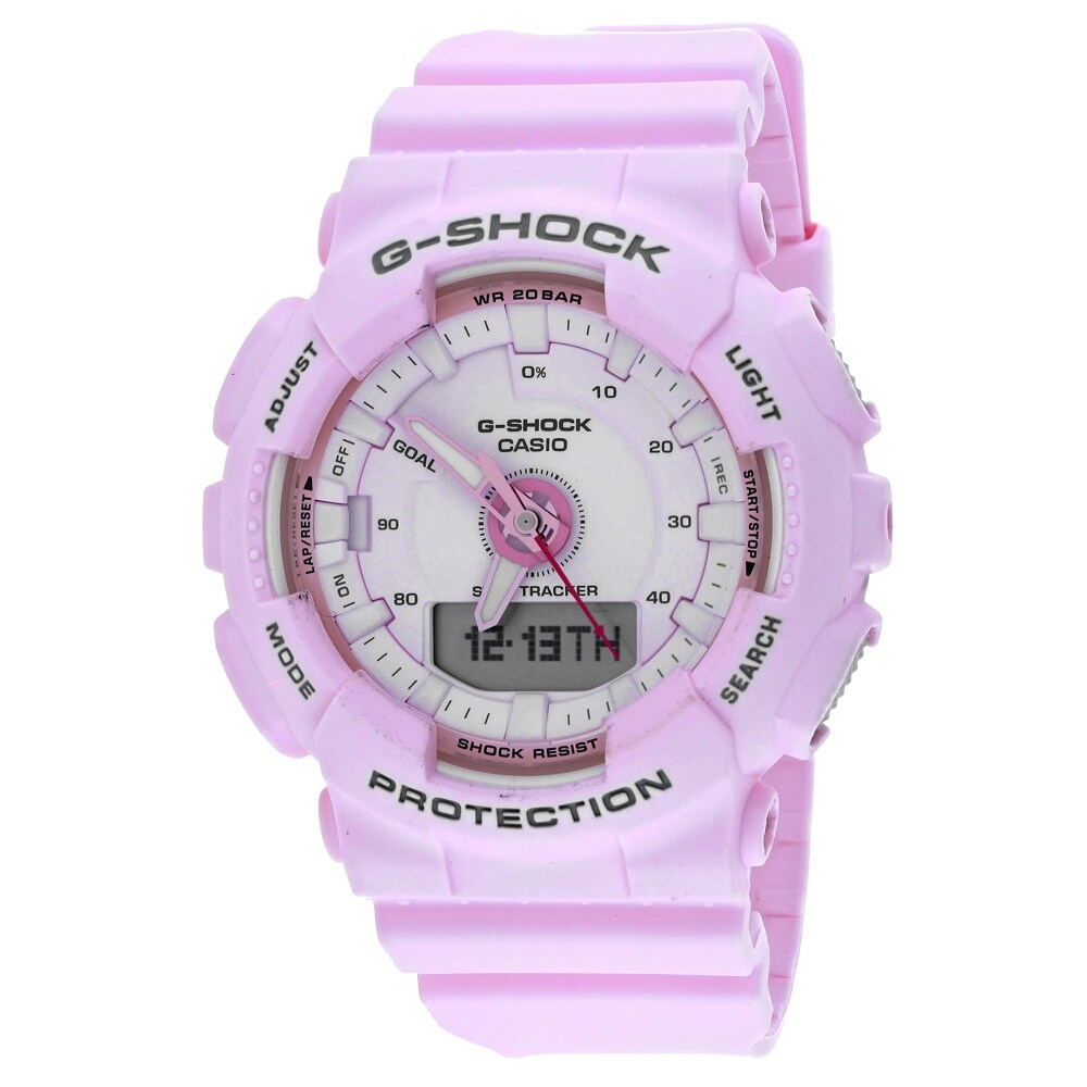 Shop Casio Women S G Shock Black Dial Watch Gmas130 4a Overstock 26483878