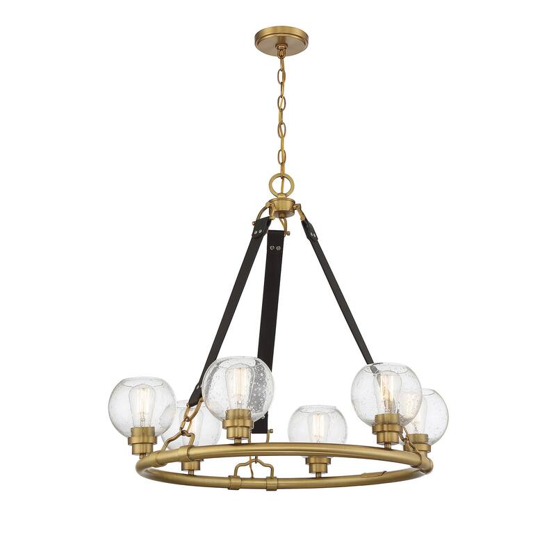 Savoy House 1-1838-6 Bozeman 6 Light 29" Wide Ring Chandelier