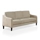 preview thumbnail 4 of 11, Trapper Contemporary Fabric Sloped Arms 2-Piece Sofa Set by Furniture of America