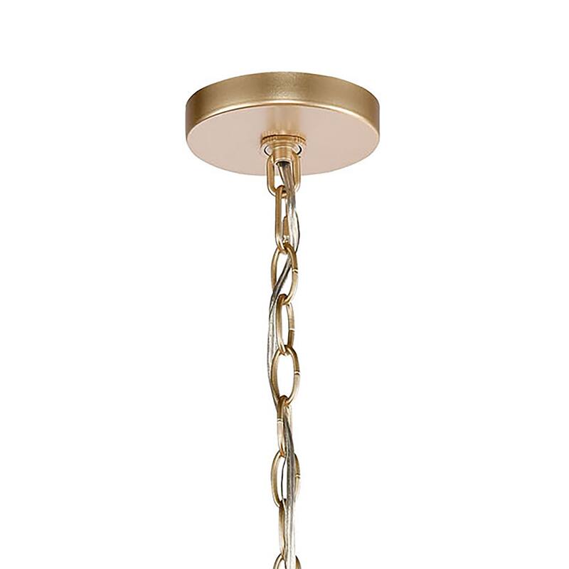 Elk Home Levana Gold With Clear Glass 5 Light Pendant