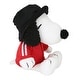 preview thumbnail 4 of 3, Lambs & Ivy Hip Hop Snoopy Plush Dog Stuffed Animal Toy with Hat & Track Jacket