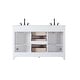 preview thumbnail 2 of 9, Elegant Lighting VF29554D Alina 54" Free Standing Double Basin Vanity