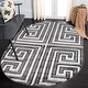 preview thumbnail 10 of 8, Orelsi Grey/Ivory Polyester Area Rug