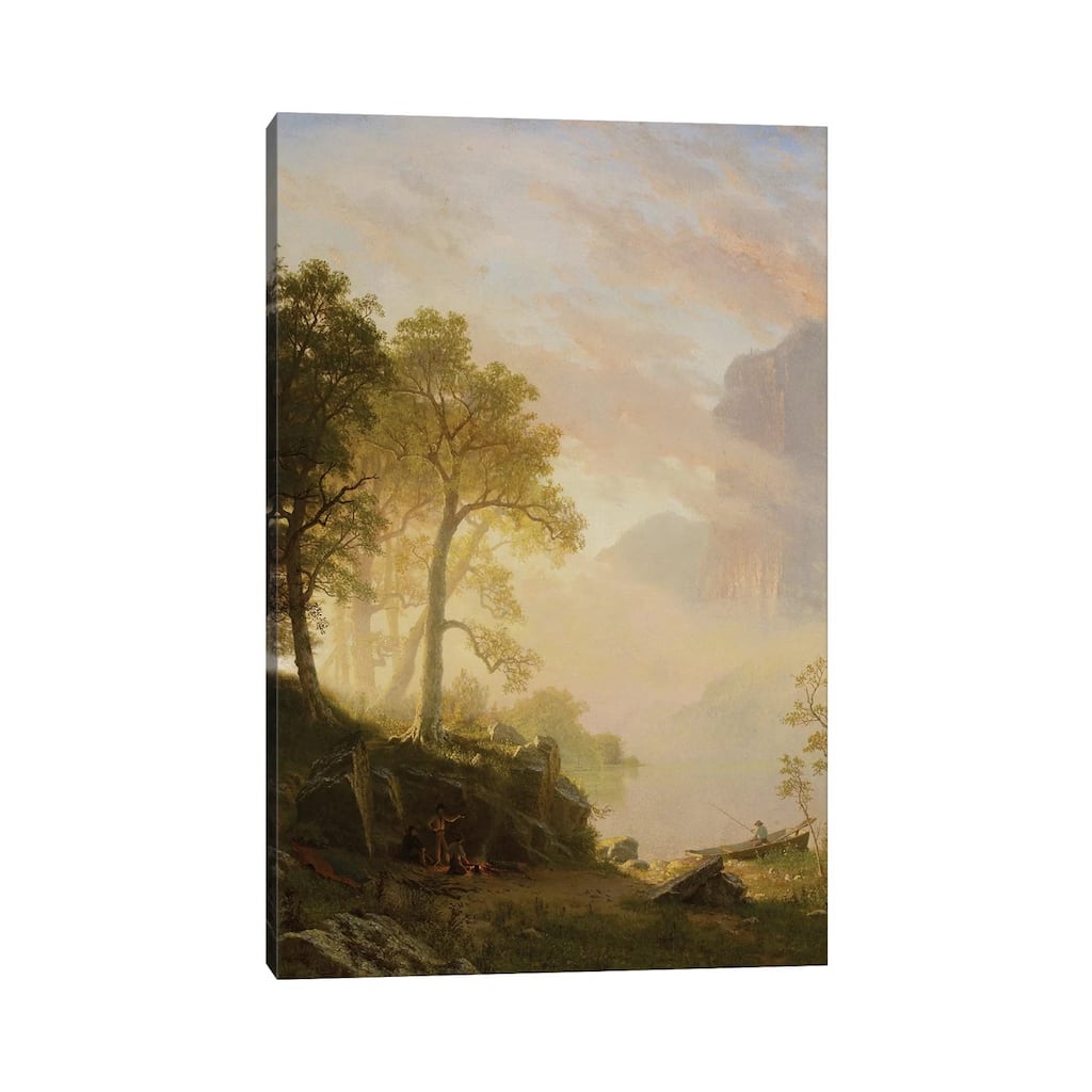 iCanvas "The Merced River in Yosemite, 1868 " by Albert Bierstadt Canvas Print