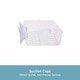preview thumbnail 10 of 9, Kenney Plastic Suction Cup Soap or Sponge Dish - Clear