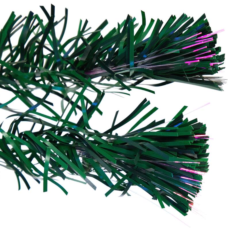 Pre-Lit Color Changing Fiber Optic Artificial Christmas Tree - 4' - Multi-color Lights - 4 Foot