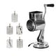 Rotary Grater Food Mills Grinder with 5 Drum Blade Grinding Tool Set ...
