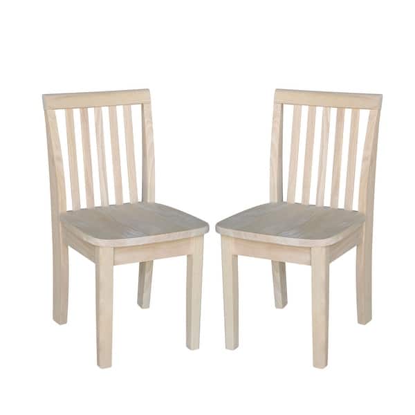 slide 2 of 29, International Concepts Solid Wood Mission Juvenile Chairs - Set of 2