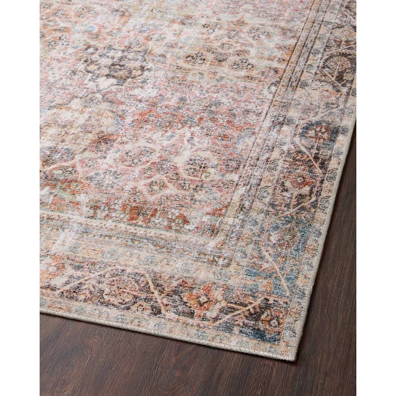 Alexander Home Bella Distressed Vintage Area Rug
