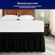 Subrtex Easy Fit 16-inch Drop Bed Skirts