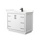 Option White / Giotto Quartz Top / Matte Black Hardware