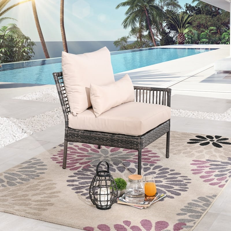 Patio Festival Outdoor Chair with Cushions