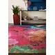 preview thumbnail 6 of 4, Nourison Celestial Abstract Colorful Area Rug