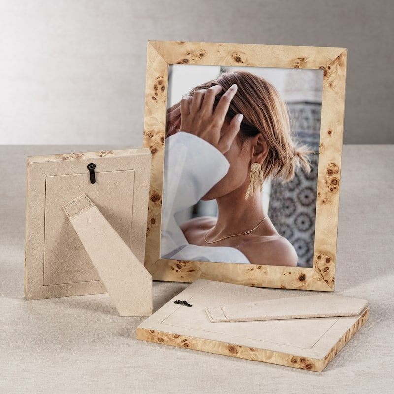 Bogor Burlwood Veneer Photo Frame
