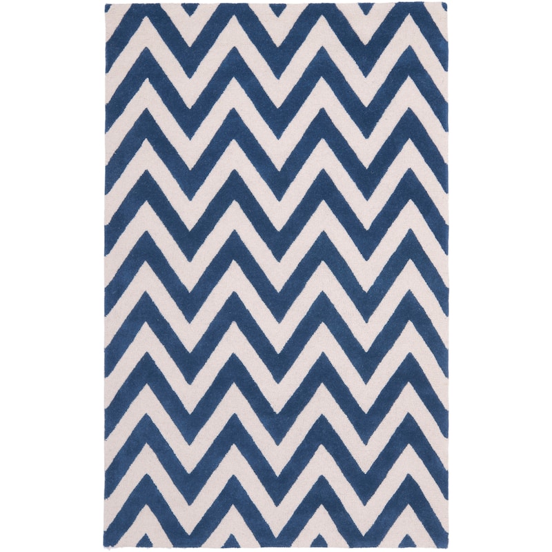 SAFAVIEH Handmade Cambridge Hicran Modern Moroccan Wool Rug