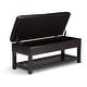 preview thumbnail 3 of 136, WYNDENHALL Essex 44 inch Wide Transitional Rectangle Ottoman Bench