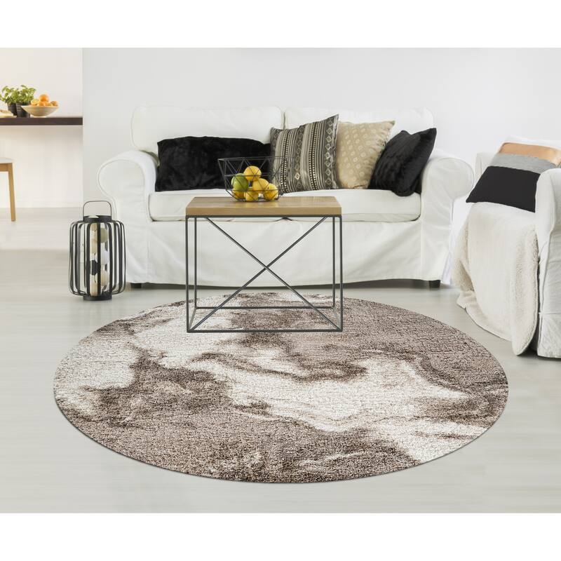 Noori Rug Lux Blake Abstract Modern 2-inch Thick Shag Rug