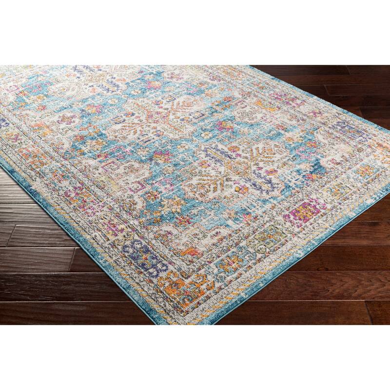 Artistic Weavers Marla Distressed Triple Medallion Area Rug