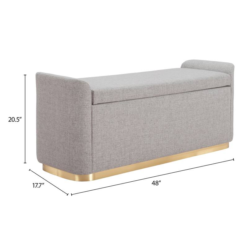 Dobo Storage Bench Gray