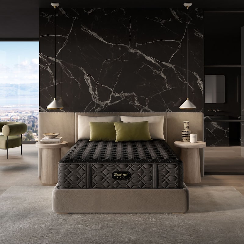 Beautyrest Black Series Three 15" Firm Mattress Set