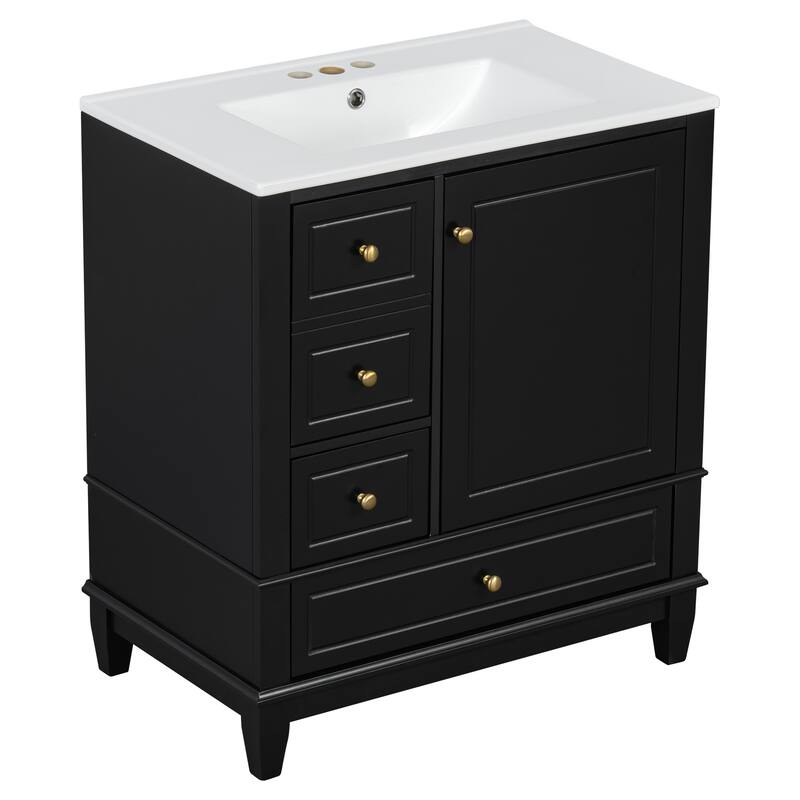 Christopher Knight Home 30" Stylish and Functional Bathroom Vanity with Sink