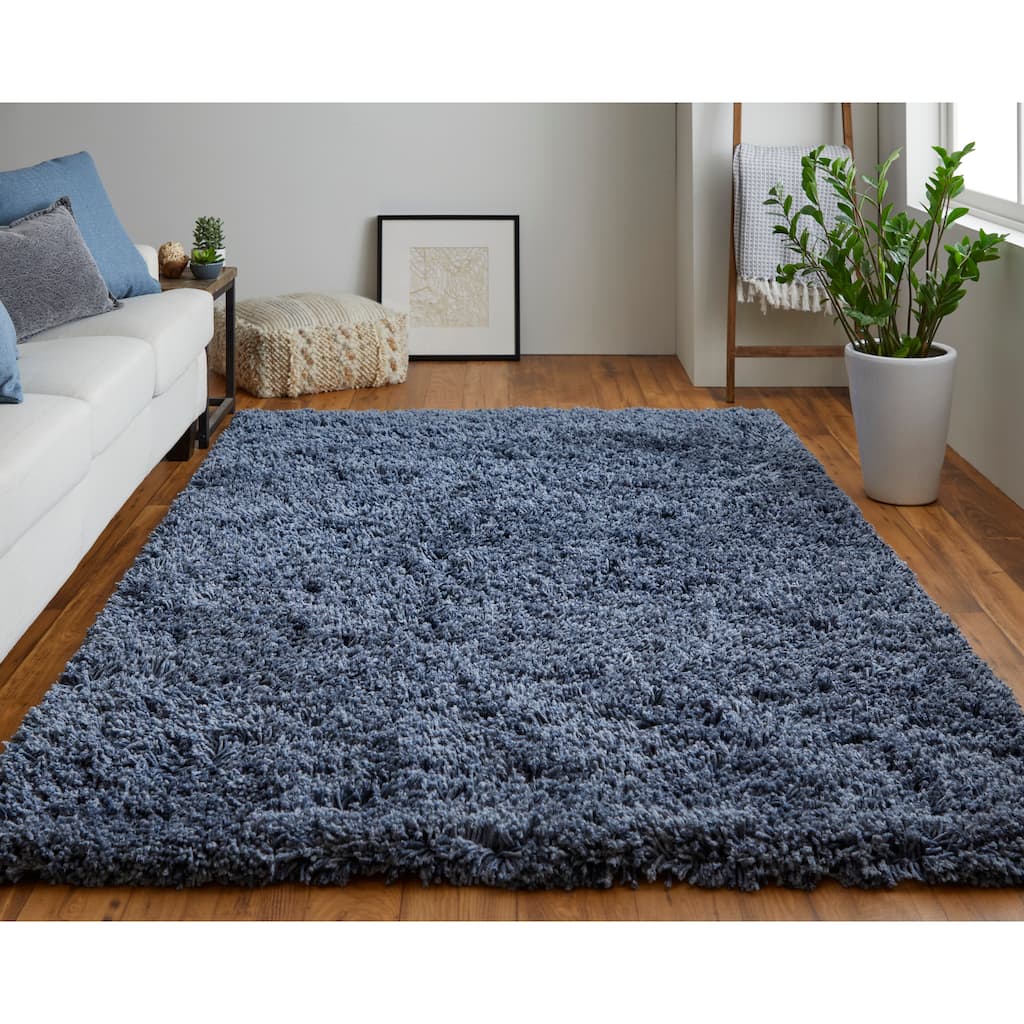 Grand Bazaar Gendry Hand Tufted Solid Modern Area Rug