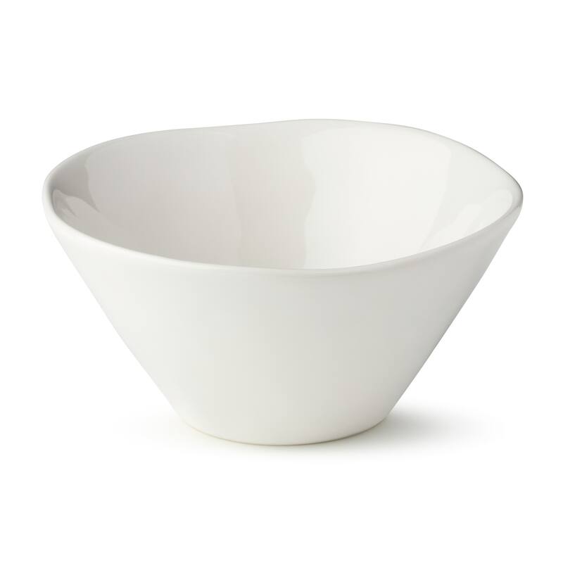 Certified International Linen Cream 6.25" Ice Cream/Dessert Bowls,Set of 4 - 6.25'' W x 6.25'' D x 3'' H