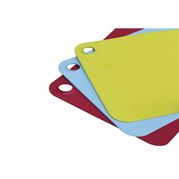Joseph Joseph 60145 Pop Chopping Mats Set of 3, Large 15.5 x 11.5 inches, Multicolored