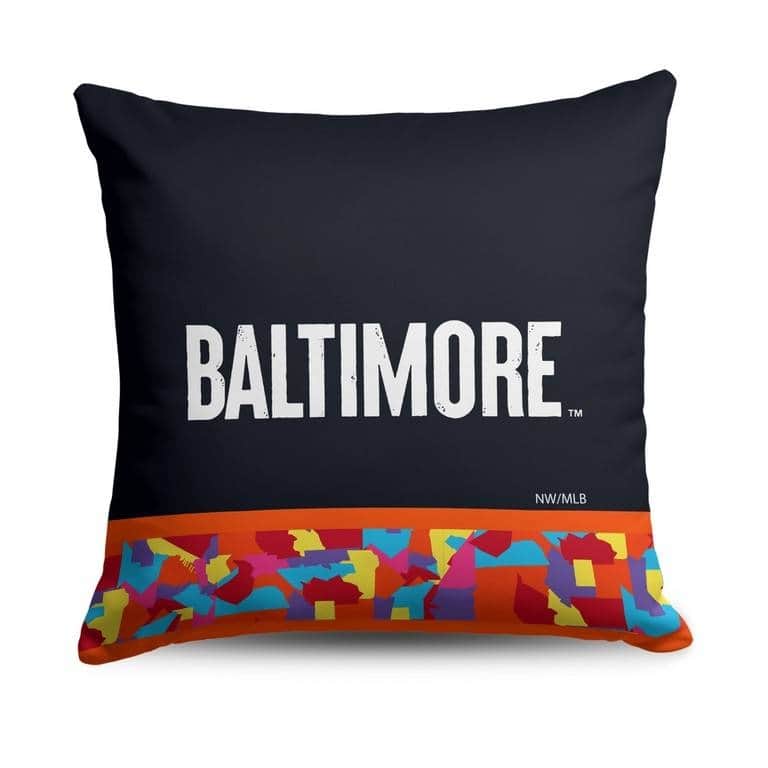 MLB City Connect 18 Inch Throw Pillow