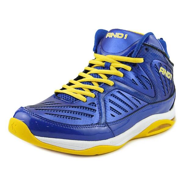Shop And1 Challenger Men Blue Yellow Basketball Shoes Overstock