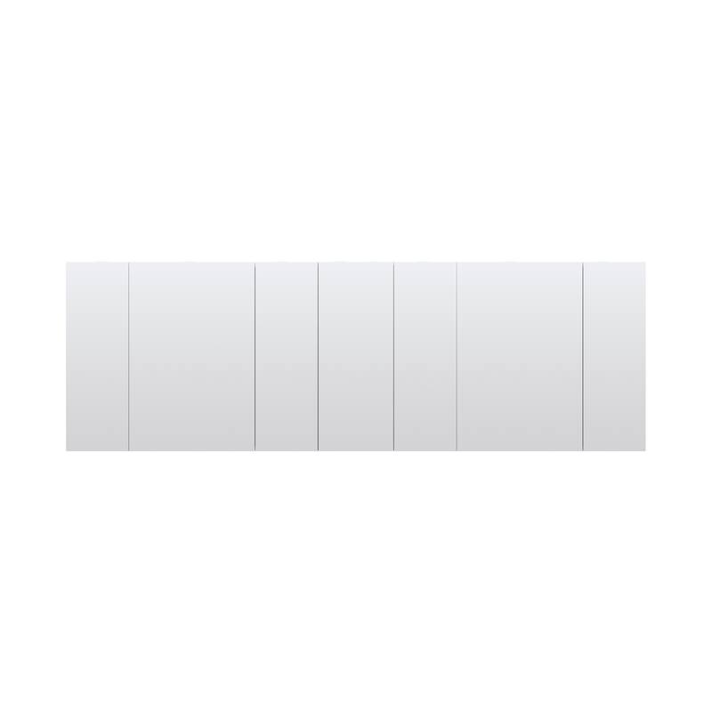 92"W X 30'H Recessed or Surface Wall Mount Medicine Cabinet With Adjustable Glass Shelves - 4030-1230L-4030