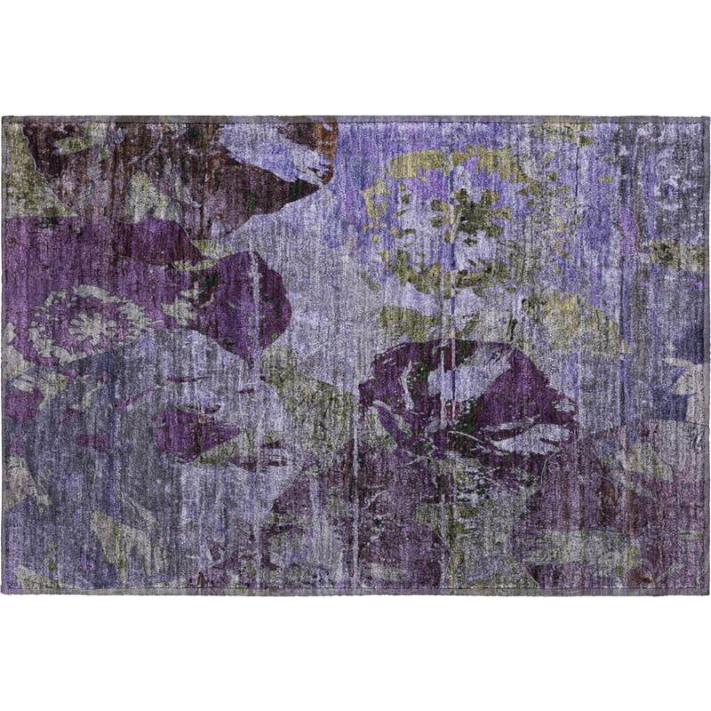 Premium Washable Super Soft Solid Abstract Mayfield Rug