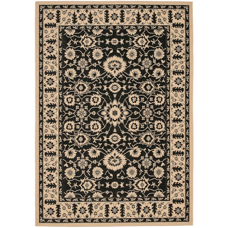 SAFAVIEH Courtyard Dyrfinna Indoor/ Outdoor Waterproof Patio Backyard Rug