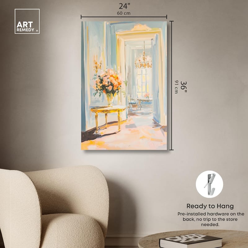 Glowing Room II Canvas by Art Remedy, Gallery Wrapped